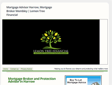 Tablet Screenshot of mortgageadvisorharrow.co.uk